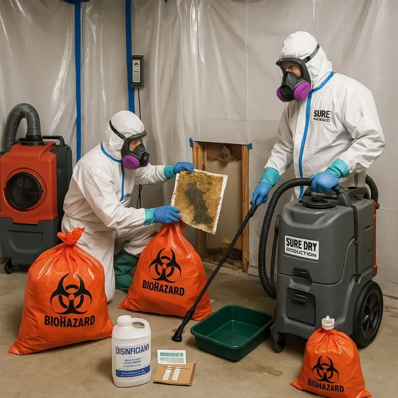 Contaminated Water Handling Protocols process in Springboro, OH