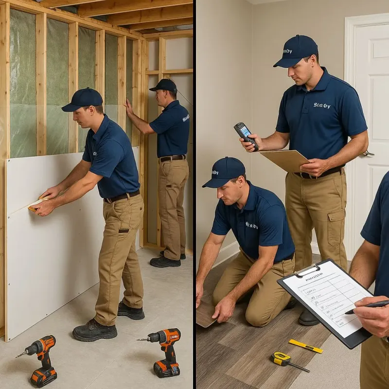 Repairs and Reconstruction process in Springboro, OH